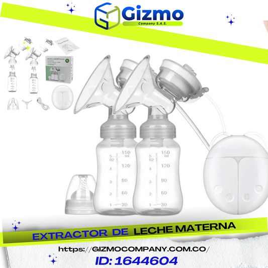 Extractor Doble De Leche Materna Electri